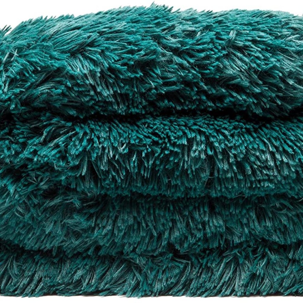 New Shaggy Faux Fur Throw Blanket - Picture 4 of 7